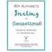 Alphabets - Sizzling and Sensational (The TEAL Book): 20th Anniversary Edition