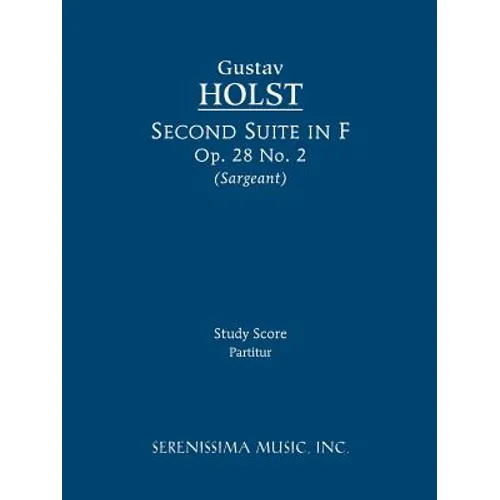 Second Suite in F, Op.28 No.2: Study score