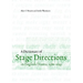 A Dictionary of Stage Directions in English Drama 1580-1642