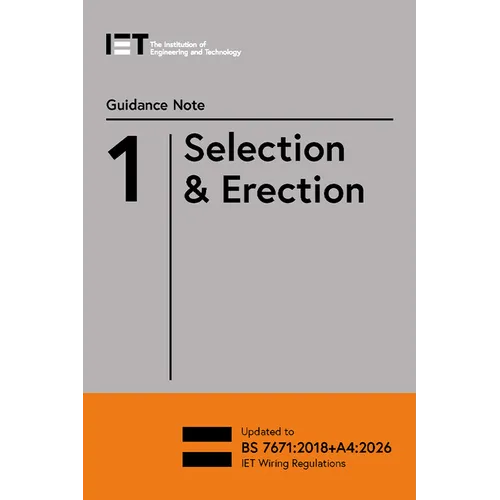 Guidance Note 1: Selection & Erection