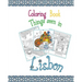 Coloring Book Lisbon: Things seen in Lisbon, 20 Coloring Pages inspired by the wonderful city of Lisbon