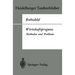 Wirtschaftsprognose: Methoden Und Probleme