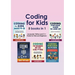 Coding for Kids 5 Books in 1: Javascript, Python and C++ Guide for Kids and Beginners (Coding for Absolute Beginners)