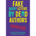 Fake Query Letters by Dead Authors