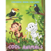 Cool Animals - Coloring Book for Kids: 100 Coloring Pages For Kids
