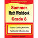 Summer Math Workbook Grade 8: Essential Learning Math Skills Plus Two Complete Math Practice Tests