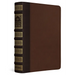ESV Church History Study Bible: Voices from the Past, Wisdom for the Present (Trutone, Brown/Walnut, Timeless Design)