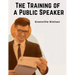 The Training of a Public Speaker