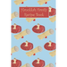 Hanukkah Family Recipe Book: Simple Blue Pomegranates Personal Write-In Cookbook