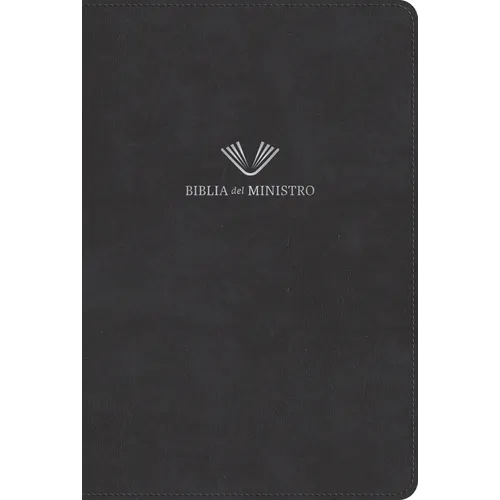 Rvr 1960 Biblia del Ministro, Edición Ampliada, Negro Piel Fabricada