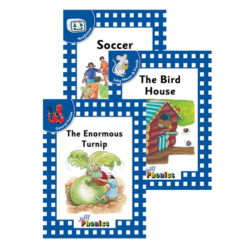 Jolly Phonics Readers, Complete Set Level 4: In Print Letters (American English Edition)
