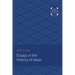 Essays in the History of Ideas