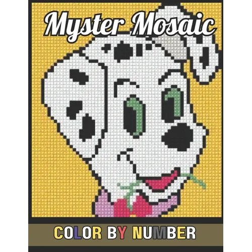 Mystery Mosaic Color By Number: New 50 Page Beautiful & Dazzling Pixel Art Coloring Book for Adults and Kids, Color Quest Challenges .. ( Large Print