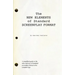 The New Elements of Standard Screenplay Format