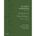 Student Workbook to Accompany Analysis of Tonal Music: A Schenkerian Approach