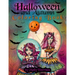 Halloween and Autumn Coloring Book by Molly Harrison: A Halloween coloring book featuring 25 pages of line art to color! Witches, Vampires, and More!