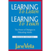 Learning to Listen, Learning to Teach: The Power of Dialogue in Educating Adults
