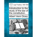 Introduction to the Study of the Law of the Constitution.