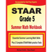 STAAR Grade 5 Summer Math Workbook: Essential Summer Learning Math Skills plus Two Complete STAAR Math Practice Tests