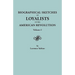 Biographical Sketches of Loyalists of the American Revolution. in Two Volumes. Volume I