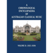 A Chronological Encyclopaedia of Australian Classical Music: Volume II (1921-1939)