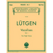 Vocalises (20 Daily Exercises) - Book I: Schirmer Library of Classics Volume 654 High Voice