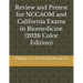 Review and Pretest for NCCAOM and California Exams in Biomedicine