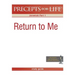 Precepts For Life Study Guide: Return to Me (Jeremiah Part 1)