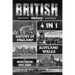 British History: 4 In 1 History Of England, Scotland, Wales And Northern Ireland