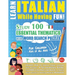 Learn Italian While Having Fun! - For Children: KIDS OF ALL AGES: STUDY 100 ESSENTIAL THEMATICS WITH WORD SEARCH PUZZLES - VOL.1 - Uncover How to Impr