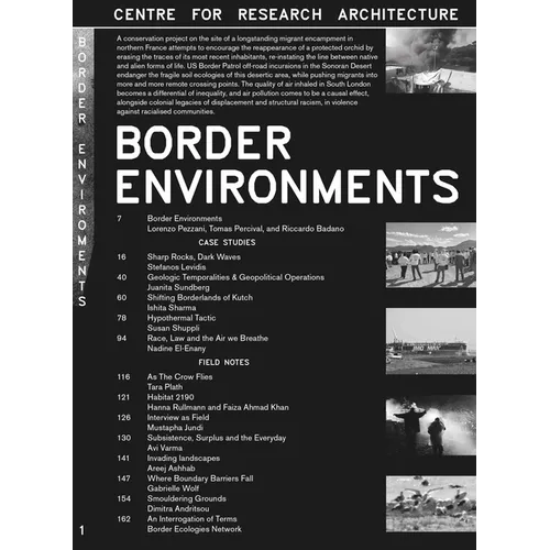 Border Environments: CRA #1
