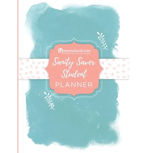 Sanity Saver Youth Homeschool Planner: Great tool to teach your child independent learning!