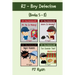 RJ - Boy Detective Books 5-8: 4 Fun Short Story Mysteries for Children Ages 9-12