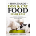 Homemade Dog & Cat Food Made Easy: Master the Art of Making Homemade Pet Food and Improve the Health of Your Furry Friend