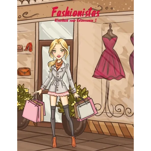 Fashionistas Kleurboek voor Volwassenen 1