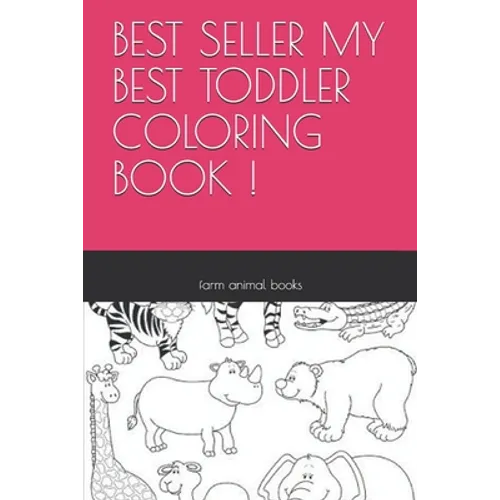 Best Seller My Best Toddler Coloring Book !