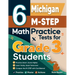 6 Michigan M-STEP Math Practice Tests for Grade 3 Students: A Complete Guide to Building Math Mastery and Excelling on the Michigan M-STEP Test