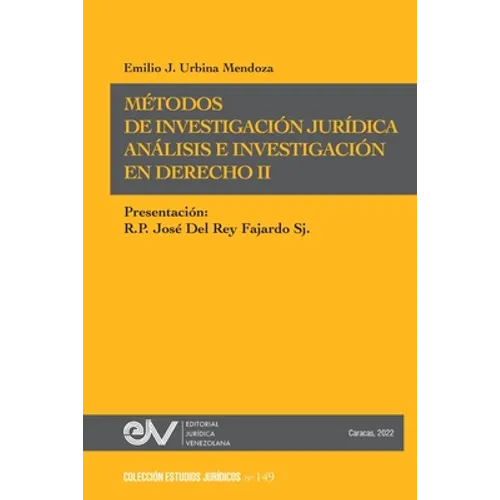 MÉTODOS DE INVESTIGACIÓN JURÍDICA. Análisis e investigación en Derecho IInvestigación Jurídica