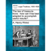 The Law of Treasure-Trove: How Can It Be Best Adapted to Accomplish Useful Results?.