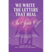 We Write the Letters That Heal: In Spite Of