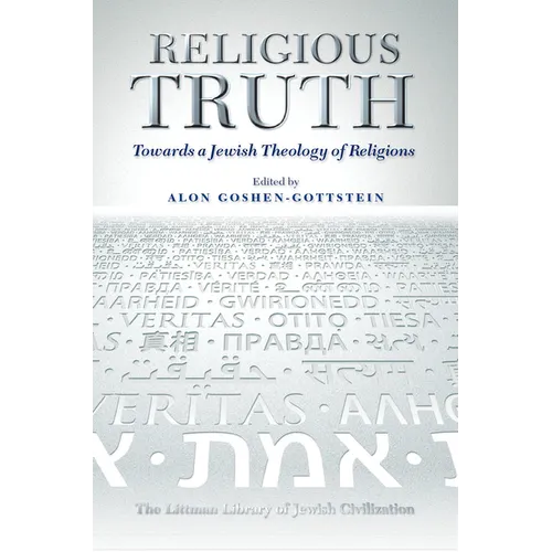 Religious Truth: Towards a Jewish Theology of Religions