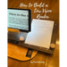 How to Build a Low Vision Reader: Desktop Digital Magnifier