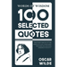 Words Of Wisdom: 100 Selected Quotes by Oscar Wild with Beautiful Illustrations