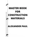Master Book for Construction Materials
