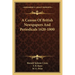 A Census Of British Newspapers And Periodicals 1620-1800