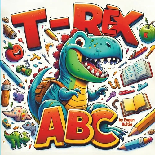 T-Rex ABC: Dinosaur Learning Alphabet from A to Z