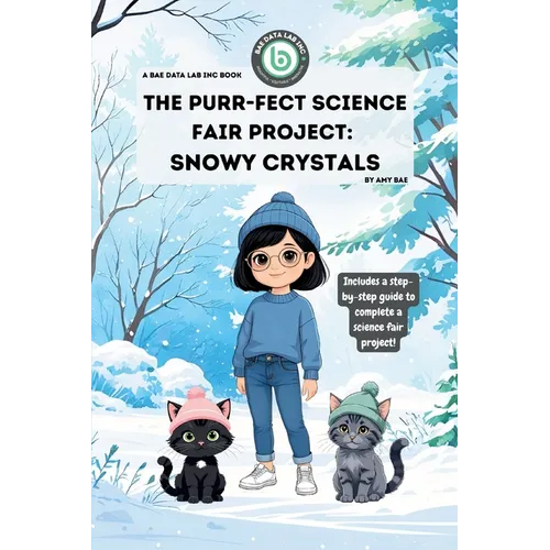 The Purr-Fect Science Fair Project: Snowy Crystals
