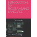 Introduction to Programming Language