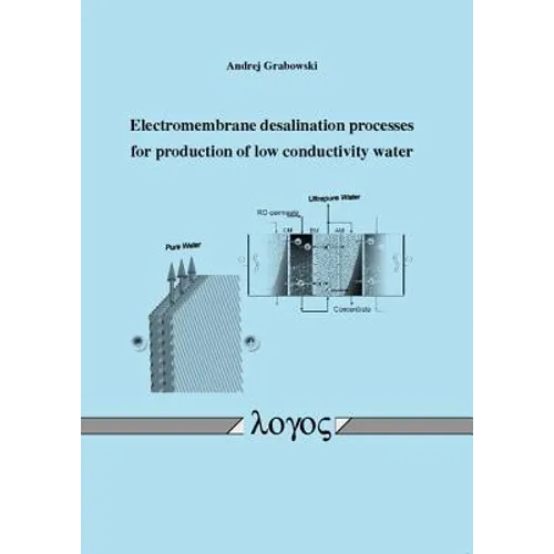 Electromembrane Desalination Processes for Production of Low Conductivity Water