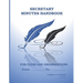 Secretary Minutes Handbook for Clubs or Organizations